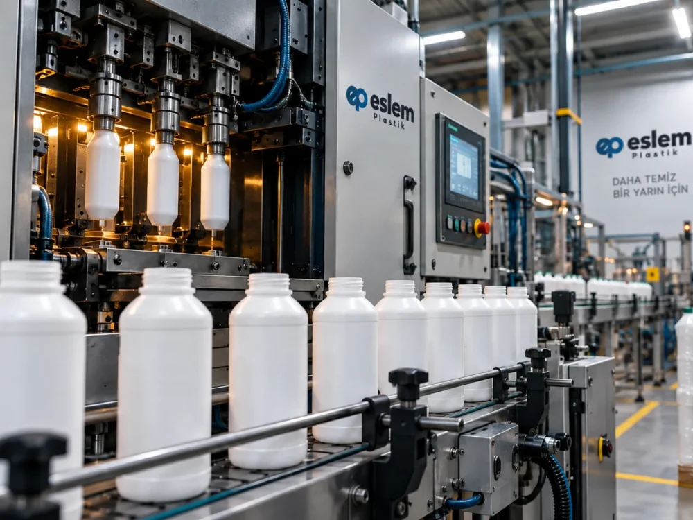 Eslem Plastik üretim hattı