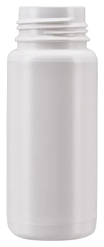 100ml Gıdaya Uygun Yuvarlak Plastik Şişesi