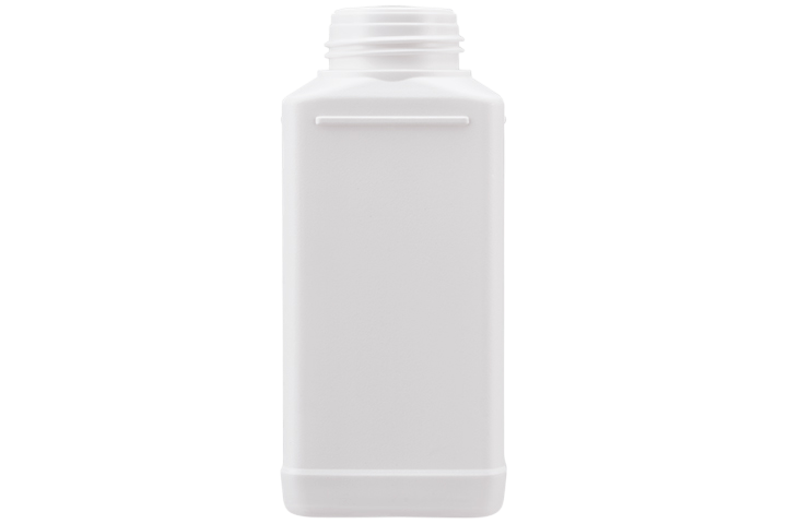 500 ml köşeli tarım ilacı ve gübre şişesi